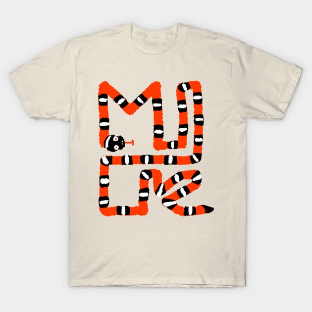 Milk Snake T-Shirt by Potatoman